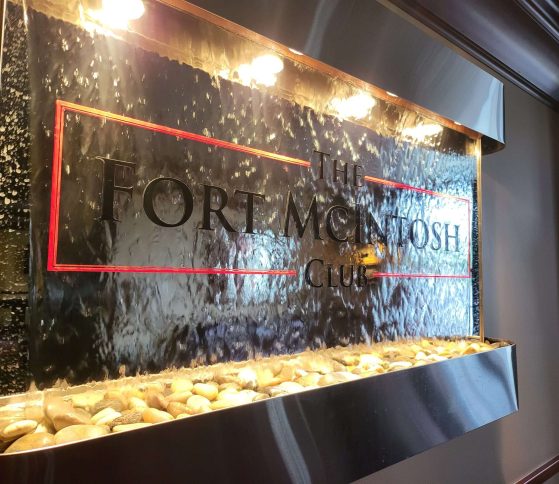 Fort McIntosh interior logo